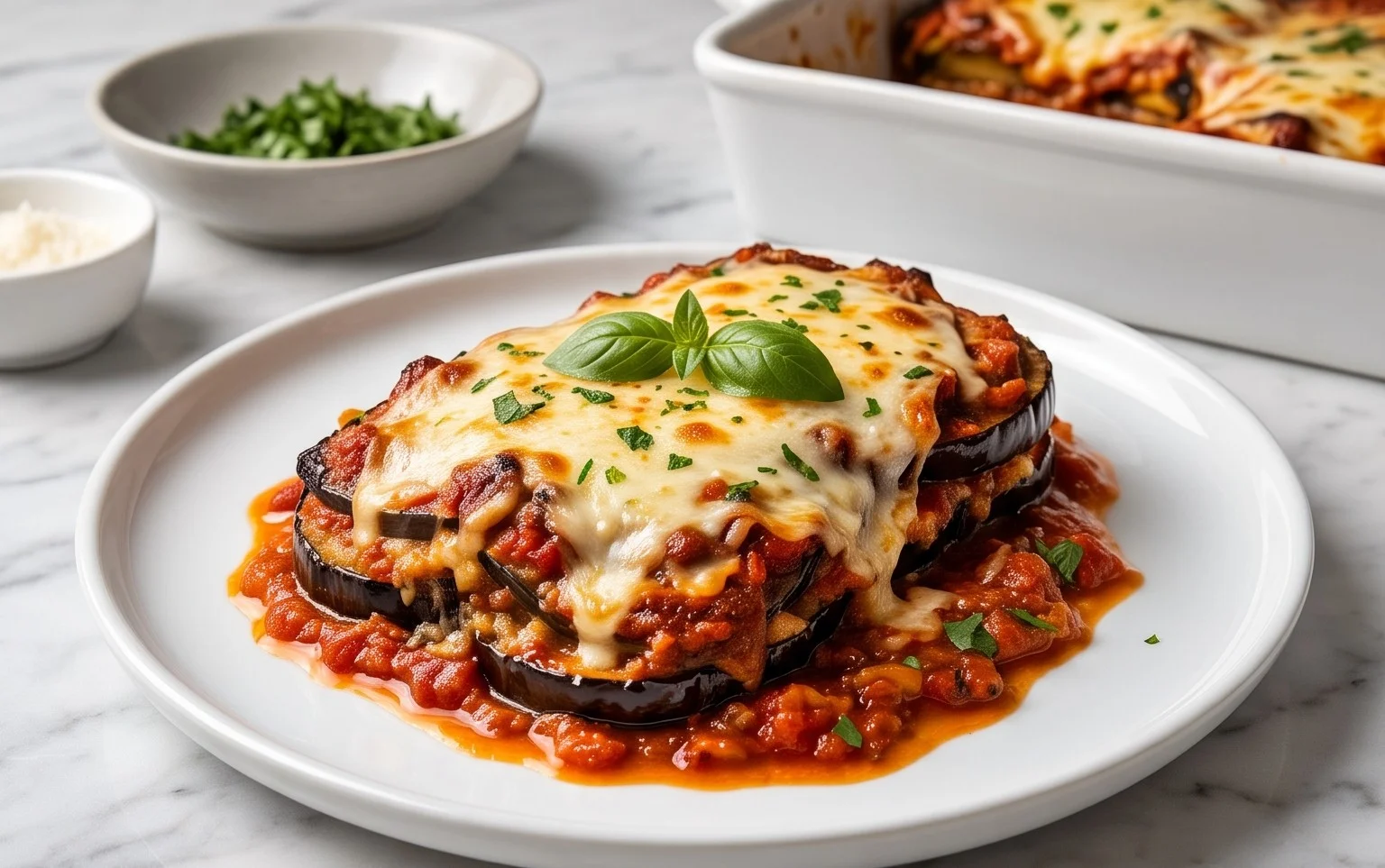 Parmigiana d&rsquo;Aubergines Sans Friture: Recette Légère